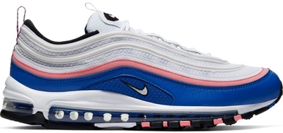 Pre-owned Nike Air Max 97 White Game Royal Pink Gaze In White/game Royal-pink  Gaze-black | ModeSens