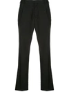 Delada Straight-leg Trousers In Black