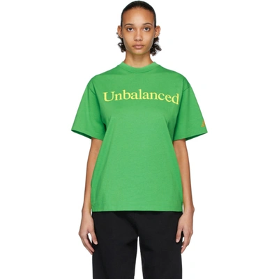 Aries Green New Balance Edition 'unbalanced' T-shirt