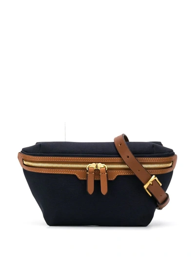Mismo Ms Canvas Belt Bag In Blue