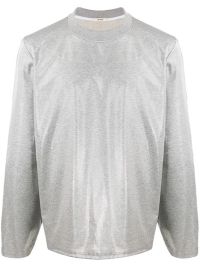 Zilver Aqua Sweatshirt In Grey