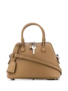 Maison Margiela Textured Tote Bag In T2281 Camel