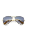 Ray Ban Rb302558 58mm Original Aviator Sunglasses In Blue