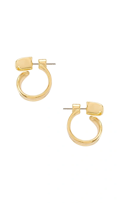 Jenny Bird Marta Hoop Earrings In Gold