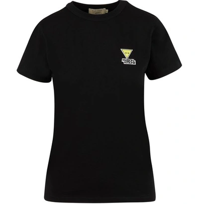 Maison Kitsuné Triangle Fox T-shirt In Black