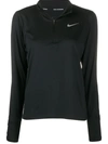 Nike Women's Element Dri-fit Half-zip Running Top In Black