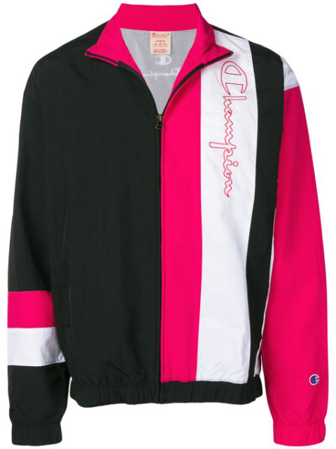 champion pink track jacket