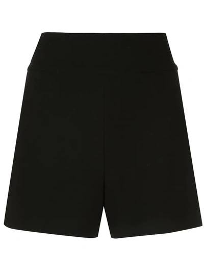 Alice And Olivia Donald High-waist Shorts In Black