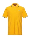North Sails Polo Shirts In Yellow