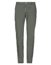 Grey Daniele Alessandrini Pants In Military Green