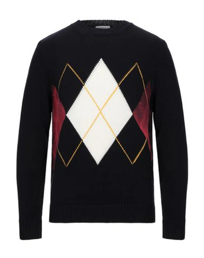Ballantyne Sweaters In Dark Blue
