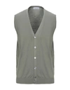 Gran Sasso Cardigan In Military Green