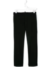 Dsquared2 Kids' Straight-leg Trousers In Black