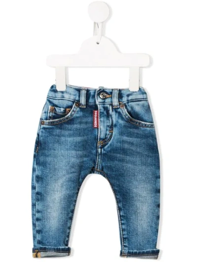 Dsquared2 Light Blue Jeans For Babyboy