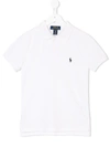 Ralph Lauren Kids' Classic Polo Shirt In White