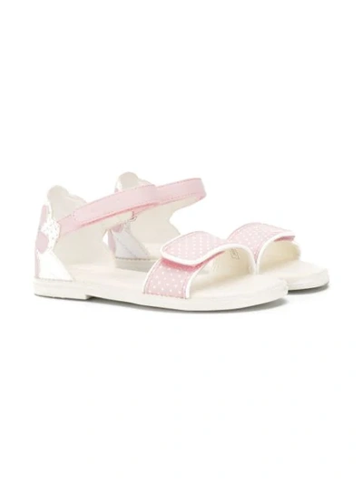 Geox Kids' Open Toe Sandals In Pink