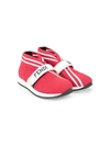 Fendi Kids' Low Sock Sneakers In Red
