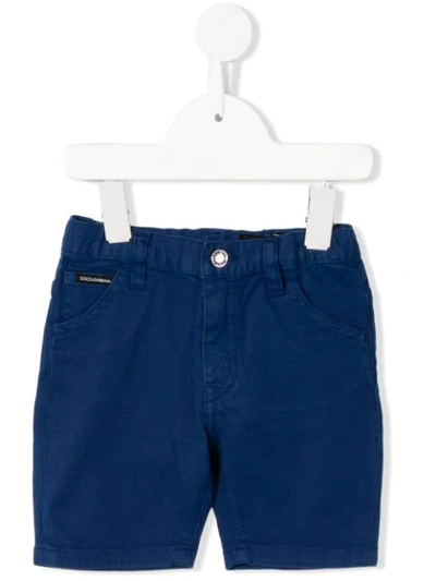 Dolce & Gabbana Babies' Bermuda Shorts In Blue