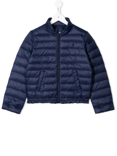 blue ralph lauren puffer jacket