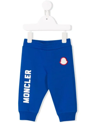 Moncler Babies' Jogging Trousers In Blue