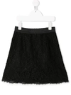 Dolce & Gabbana Kids' Tulle Skirt In Black