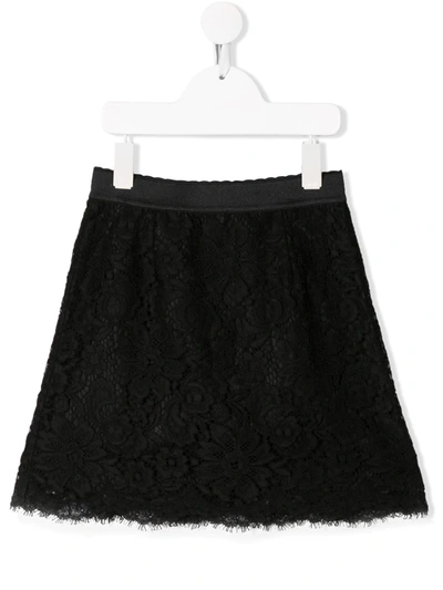 Dolce & Gabbana Kids' Tulle Skirt In Black