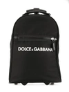 Dolce & Gabbana Kids' Classic Logo Trolley In Black