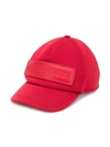 Dolce & Gabbana Kids' Logo Patch Baseball Cap In Red