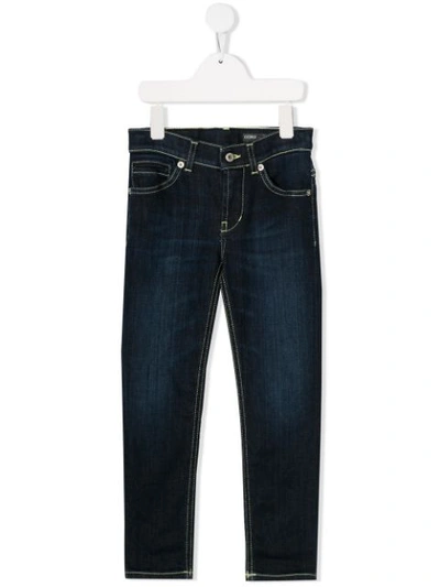 Dondup Kids' Classic Skinny-fit Jeans In Blue