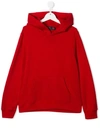 Ralph Lauren Teen Relaxed Fit Hoodie In Red