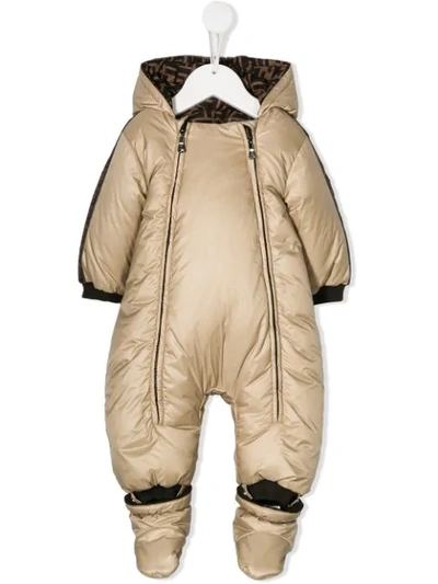Fendi baby snowsuit hotsell