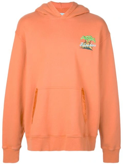 Just Don Islanders Hoodie In Coral