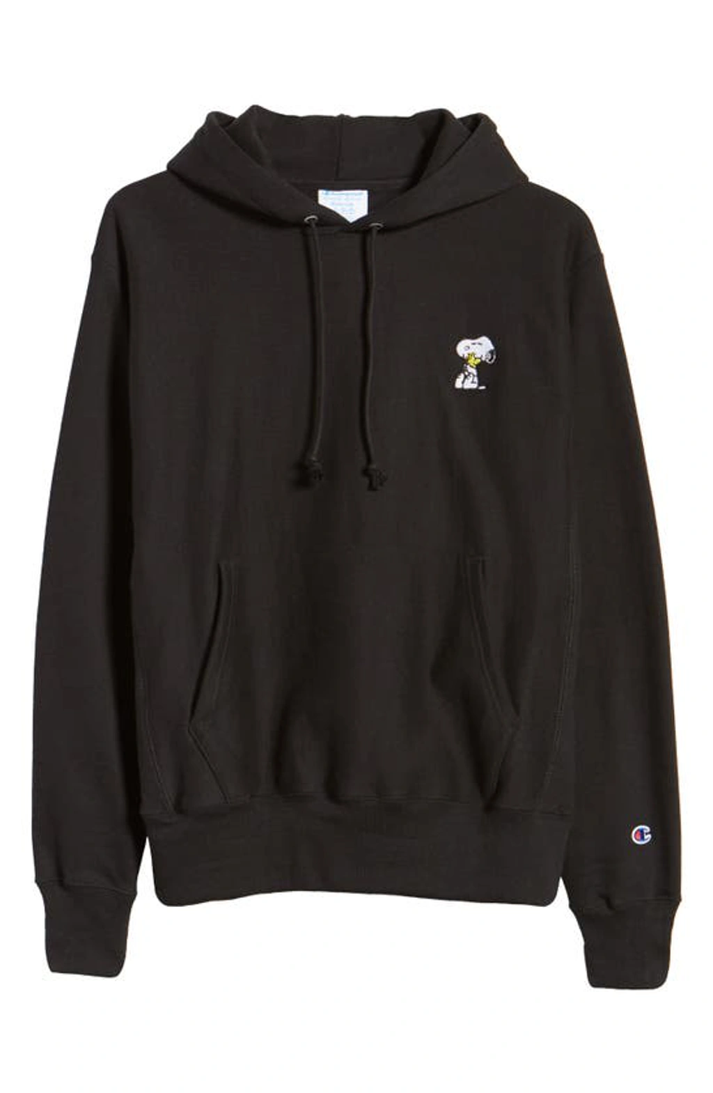 Champion X Peanuts® Snoopy Hug Hoodie In Black | ModeSens