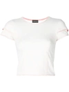 Callipygian Layered Sleeve Top In White