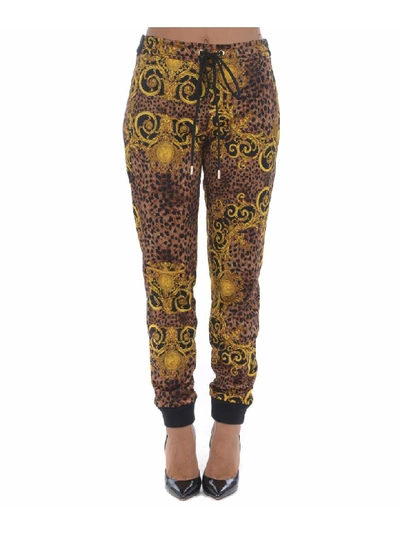 Versace Jeans Couture Trousers In Multicolor