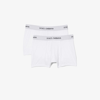 Dolce & Gabbana Kids' Set Of 2 Logo Cotton Boxer Briefs In White