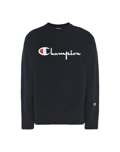 Champion Sweatshirts In Dark Blue