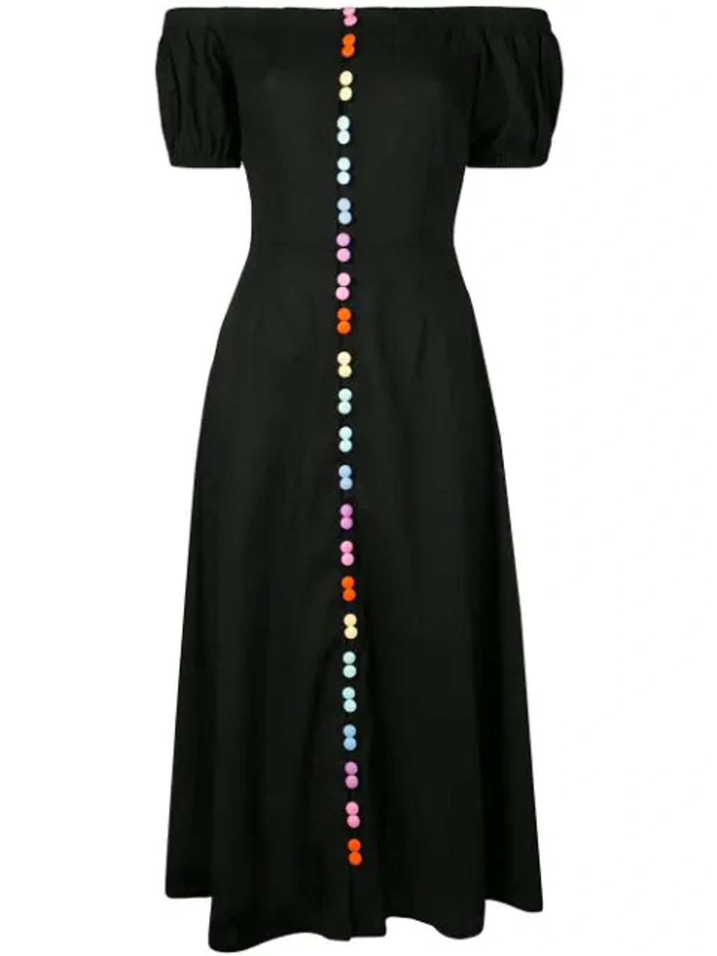 black dress rainbow Black Multi Rainbow Firework Jeweled Sweater Dress – Queen of Sparkles