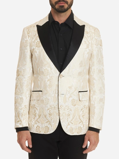 Robert Graham Limited Edition The Taylor Sport Coat In Cream