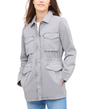 levi's cotton military jacket