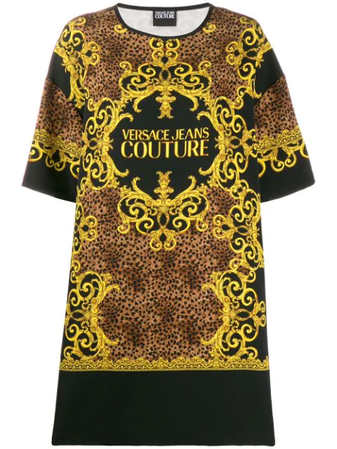 women's versace t shirt dress
