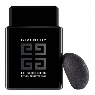 Givenchy Le Soin Noir Rituel De Nettoyage - Cleanser + Konjac Sponge In Black