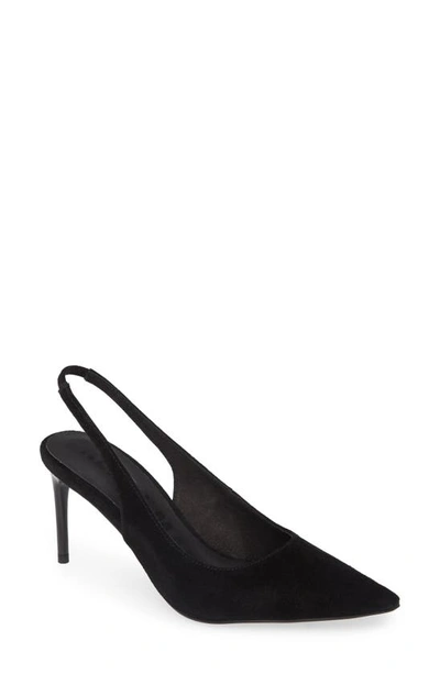 Alias Mae Slingback Pump In Black Suede