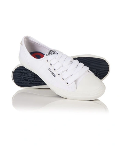 Superdry Low Pro Trainers In White | ModeSens