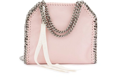 Stella Mccartney Mini Stella Logo Cross Body Bag In 5900 - Rose