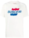 Buscemi Retro Logo Print T-shirt In White