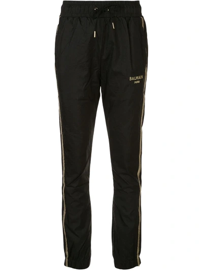 Puma Woven Track Trousers In Black