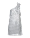 Alessandro Dell'acqua Short Dresses In Light Grey