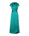 Alessandro Dell'acqua Long Dress In Emerald Green