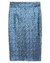 Alessandro Dell'acqua Midi Skirts In Dark Blue